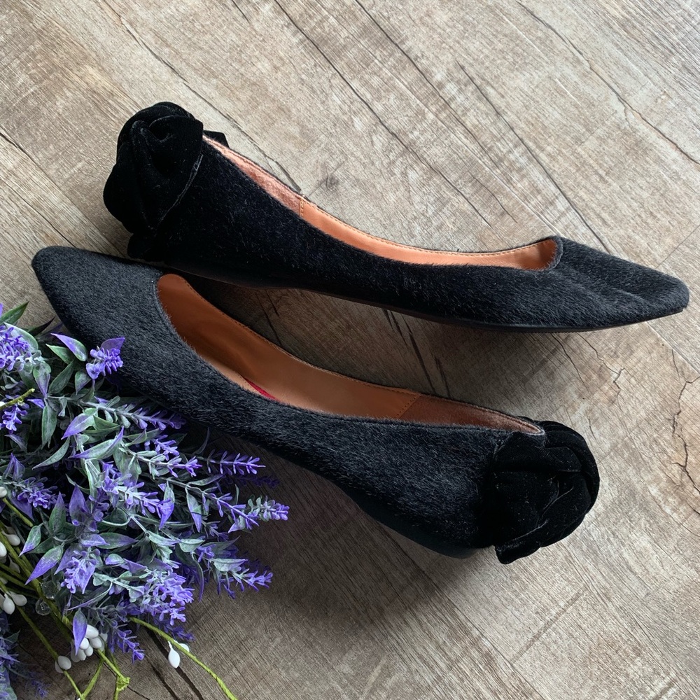 💙💙Christian Siriano Black Side-on Flats - Picture 7 of 7